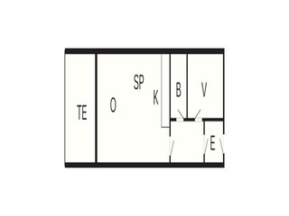 Vakantiepark Bønnerup Strand Grondplan 53