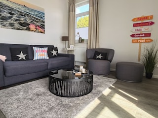 Schlafsofa mit 1-2 zusätzlichen Schlafmöglichkeiten