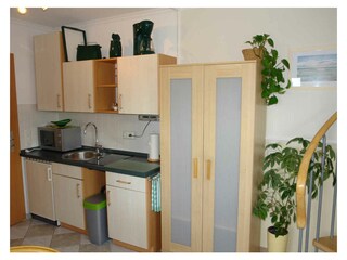 Küchenbereich Dachgeschoss-Appartement