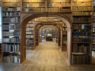 Eine der schönsten Bibliotheken steht in Görlitz.