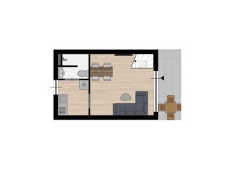 Ferienhaus Bruinisse Außenaufnahme 3