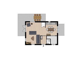 Ferienhaus Bruinisse Außenaufnahme 8