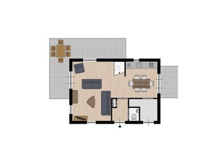 Ferienhaus Bruinisse Außenaufnahme 9