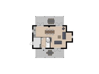 Ferienhaus Bruinisse Außenaufnahme 2