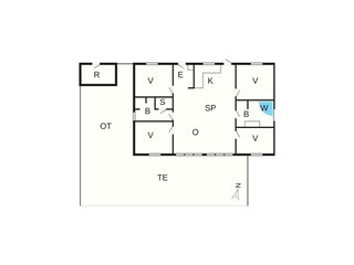 Ferienhaus Marielyst Grundriss 10