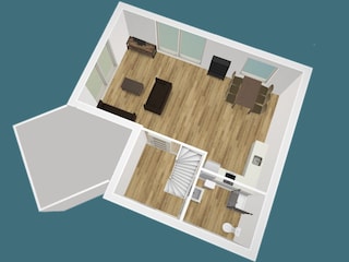 Vakantiehuis Ouddorp Grondplan 22