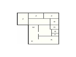 Casa de vacaciones Aalbæk Plano de planta 25