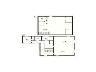 Casa per le vacanze Aalbæk Pianta del piano 36