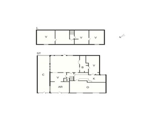 Ferienhaus Ringkøbing Grundriss 4