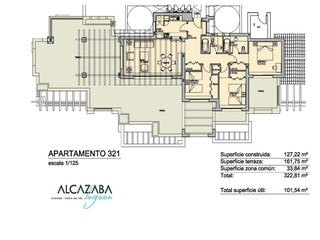 Appartamento Casares Pianta del piano 39