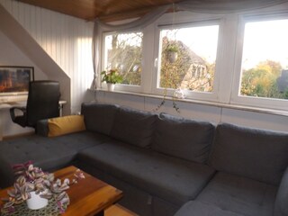 Vakantieappartement Schnelsen Woonkamer 8