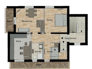 Ferienwohnungen ROKO_Schlitters_Ferienwohnung 1