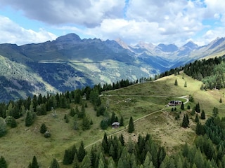 Luftbild aufgenommen Winkler Alm ….Blick auf Winkl