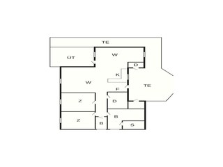 Casa de vacaciones Løkken Plano de planta 26