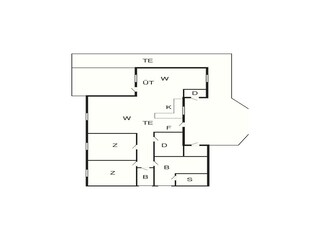 Holiday house Løkken Floor Plan 2