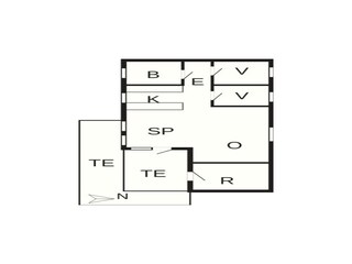 Ferienhaus Læsø Grundriss 4