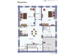 Apartamento de vacaciones Norddeich Plano de planta 25