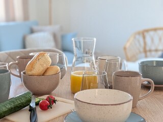 Voll ausgestattete Küche