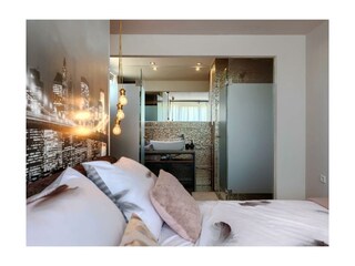Schönes Schlafzimmer.