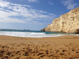 Red Beach  near Matala