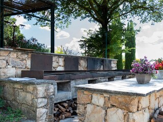 Shared barbecue area