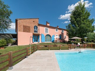 Shared pool and garden