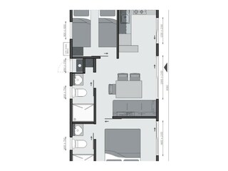 Mobile home Biograd Floor Plan 28