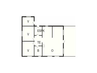 Vakantiehuis Olden Grondplan 7