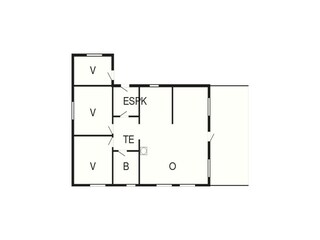 Vakantiehuis Olden Grondplan 7