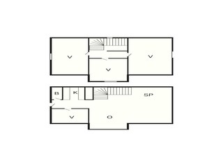 Ferienhaus Hulsig Grundriss 2