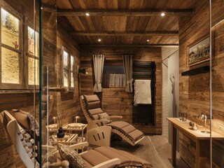 Sauna Ruheraum
