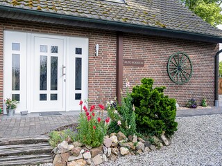 Eingang Ferienwohnung "Alte Schmiede"