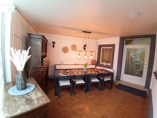 Eingangsbereich mit Sitzecke