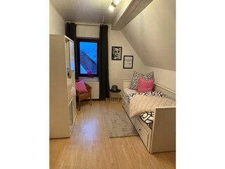 Schlafzimmer Flöckchen im 2 Obergeschoss