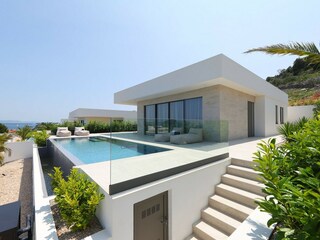 Modern Villa D3 with private Pool on Pašman Island