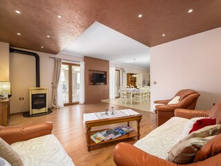 Livingroom with TV in villa in Cetral Istria