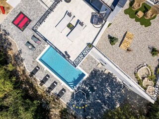 Modern villa with balcony and private pool