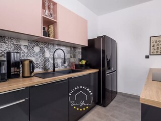 Voll ausgestattete Küche der Villa Modruna