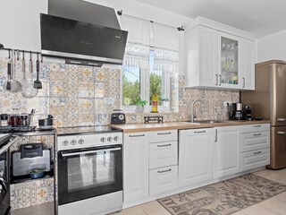 Fully equipped kitchen in the villa