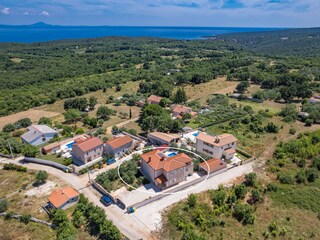 Villa Javor im Dorf Peruski nahe Pula