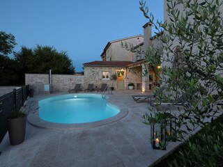 Authentic Istrian stone house with modern design