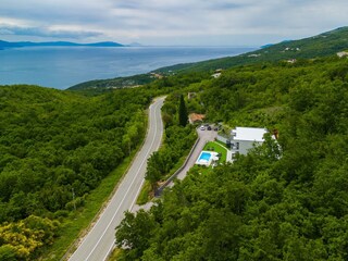 Villa Lavinia 2 km vom Meer in der Kvarner Bucht