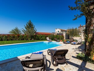 Rustikale Villa mit privatem Pool in Porec