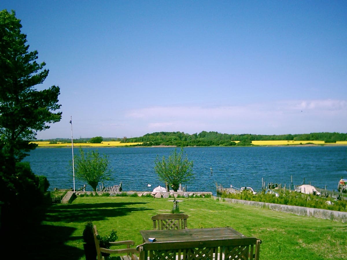 Gartenansicht mit Blick auf die Schei