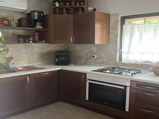 Kitchen in Casa Rupeni, Istria