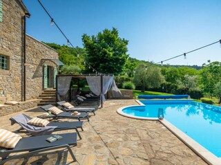 Privater Pool im Garten von Villa Luigi & Luisa, Istria