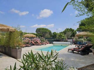 Poolbereich für beide Einheiten