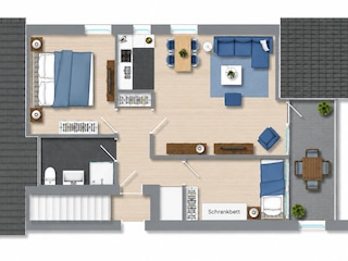 Wohnungsplan