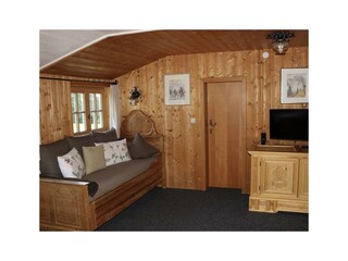 Wohnzimmer Wohnung Kanzelwand