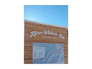 Küren- Wäldele- Egg Loipe direkt vor dem Haus